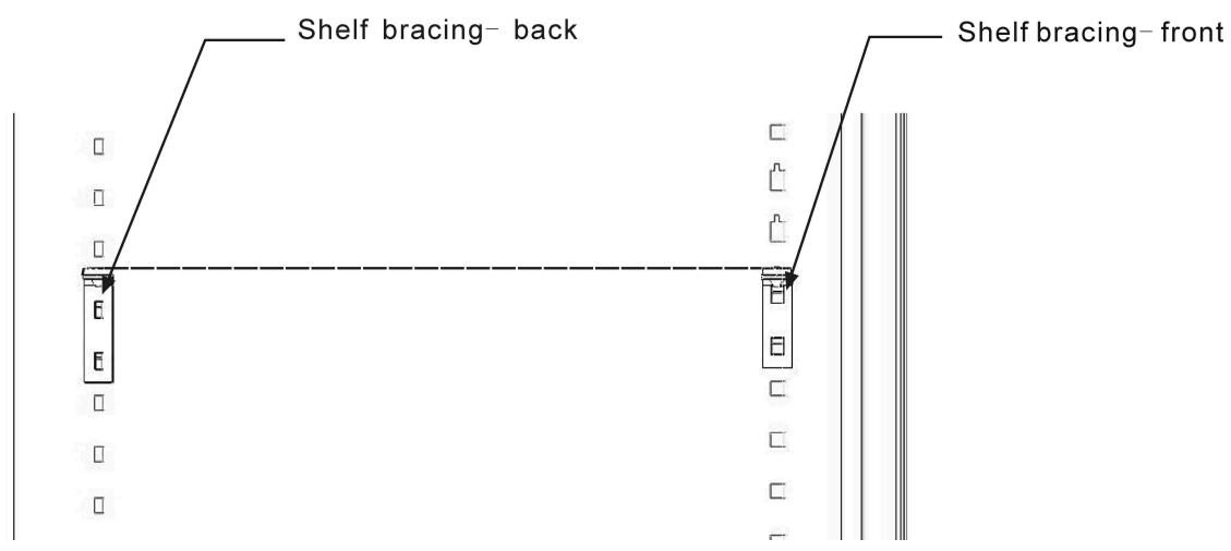LA SOMMELIERE CTPE248 - Installing the shelf bracing - 3