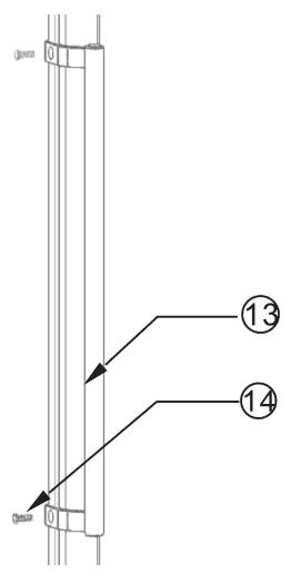 LA SOMMELIERE CTPE248 - Installing the handle of door - 1