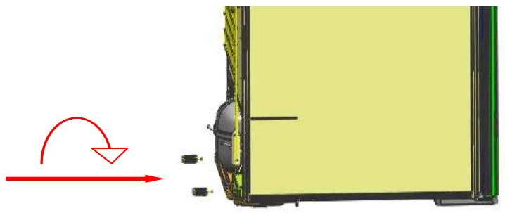 LA SOMMELIERE CTPE248 - The installation of the wall separate screws - 1