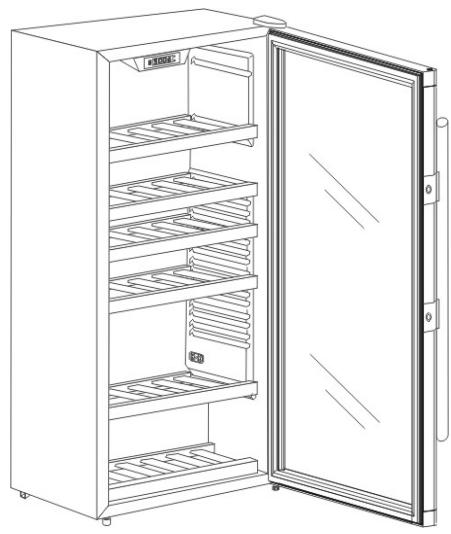 LA SOMMELIERE CVD 121 V - Description of the appliance - 1