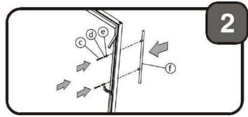 LA SOMMELIERE TR2V150 - Handle installation instruction - 2