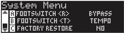 LEXICON MX400 - Footswitch R/T - 1
