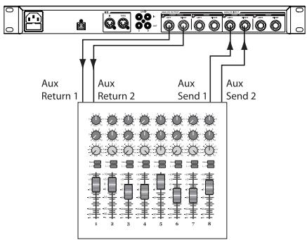 LEXICON MX400 - CONNEXION STANDARD EN PARALLELE - 1