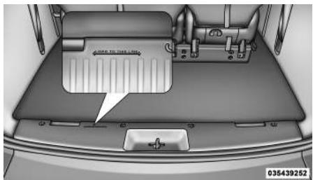 LANCIA VOYAGER - ESPACE de chargement - 1