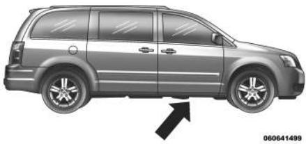 LANCIA VOYAGER - Retrait de la ROUE de secours - 1