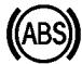 LANCIA VOYAGER - Témoin du système antiblocage des roues (ABS) - 1
