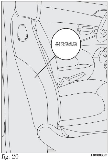 LANCIA YPSILON - AIR BAG LATERAUX (Side BAG - Window BAG) - 1
