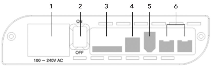 VERBATIM QUAD INTERFACE - Face arrière - 1