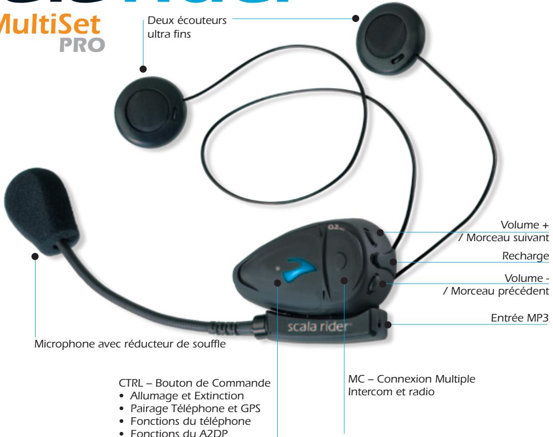 CARDO SCALA RIDER Q2 MULTISET PRO - Scala rider - 1