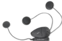 CARDO SCALA RIDER Q2 PRO - FIXER la PINCE pour microphone filaire sur un CASQUE intégral - 1
