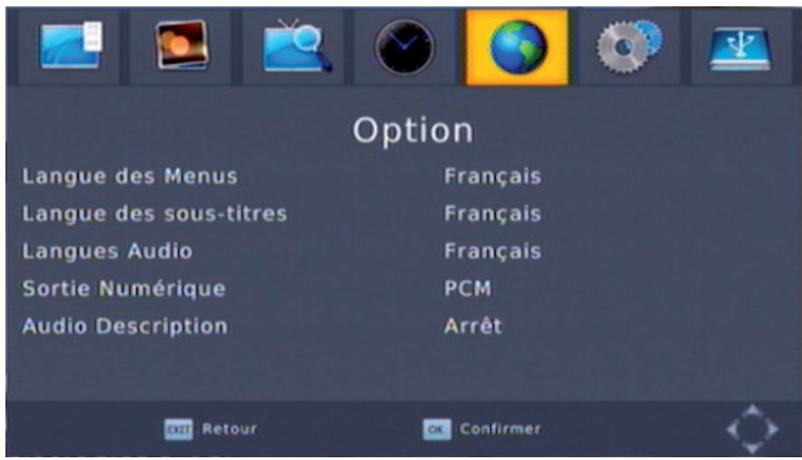 VISIONIC SLIM 6 HD - 4) OPTIONS : - 1