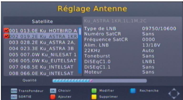 VISIONIC SLIM 6 HD - b) Recherche des chaînes - 1