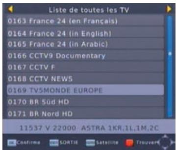 VISIONIC SLIM 6 HD - CHANGEMENT DE CHÂINE - 1
