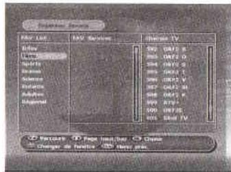VISIONIC TITAN 3 - Organiser les Favoris - 2
