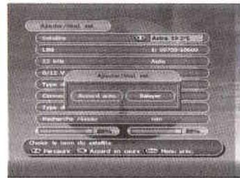 VISIONIC TITAN 3 - Paramètres de configuration pour l'installation d'une parabole monobloc sur ASTRA et HOTBIRD - 4