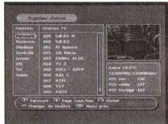 VISIONIC TITAN 3 - Organiser les chaines - 2