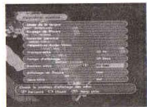 VISIONIC TITAN 3 - Affichage de l'heure et des sous-titres - 4