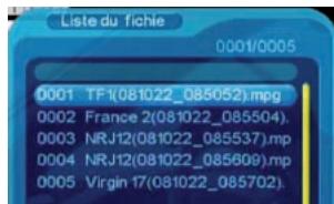 VISIONIC VNT 400 - d) Télecommande / Lecture des enregistements - 2