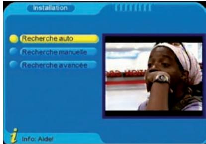 VISIONIC VNT 400 - Installation (accès au menu avec le mot de passer : 0000 par défaut) - 1