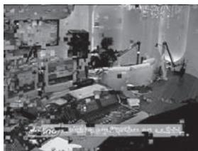 VISIONIC VNT 400 - Pixelisation (petits carrés dans l'image) - 1
