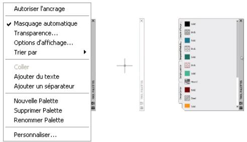 AUTODESK AUTOCAD 2006 - Modification des paramètres de palette d'outils - 1