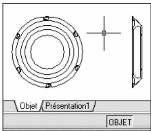 AUTODESK AUTOCAD 2006 - Utilisation de l'onglet objet - 1