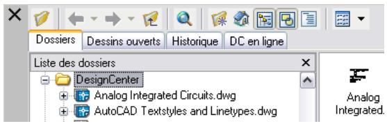AUTODESK AUTOCAD 2006 - Accès à un contenu avec designcenter - 1