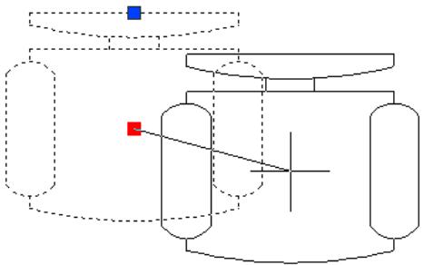 AUTODESK AUTOCAD 2006 - Utilisation d'une action de déplacement dans un bloc dynamique - 1