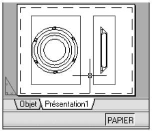 AUTODESK AUTOCAD 2006 - Utilisation d'un onglet de présentation - 1