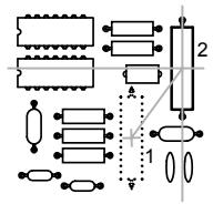 AUTODESK AUTOCAD 2006 - Indication de la distance avec deux points - 2