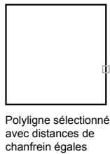 AUTODESK AUTOCAD 2006 - Chanfreinage d'une poly ligne complète - 1
