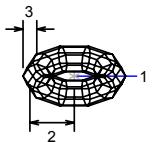 AUTODESK AUTOCAD 2006 - Création d'un solide en forme de tore - 1