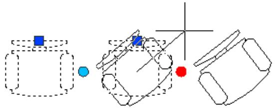 AUTODESK AUTOCAD 2006 - Utilisation d'une action de rotation dans un bloc dynamique - 1