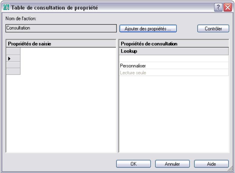 AUTODESK AUTOCAD 2006 - Création d'une table de consultation - 1