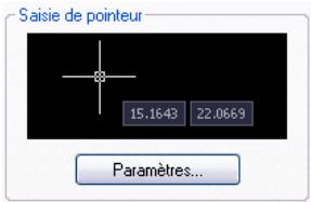 AUTODESK AUTOCAD 2006 - Saisie du pointeur - 1