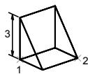AUTODESK AUTOCAD 2006 - Création d'un solide en forme de biseau - 1