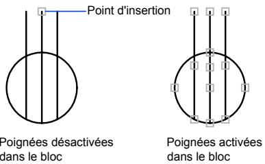 AUTODESK AUTOCAD 2006 - Gestion des poignées dans les blocs - 1