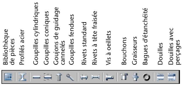 AUTODESK AUTOCAD MECHANICAL 2004 - Contenu - Pièces normalisées - 1
