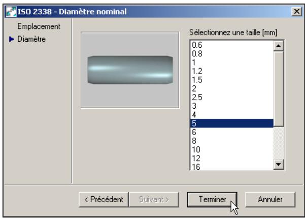AUTODESK AUTOCAD MECHANICAL 2004 - Pour insérer une goupille - 4