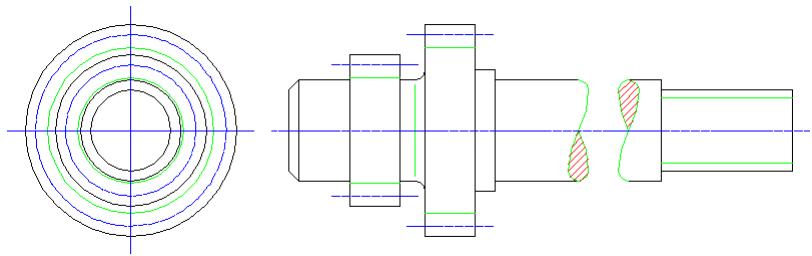 AUTODESK AUTOCAD MECHANICAL 2004 - Pour insérer une vue de (:oté - 2