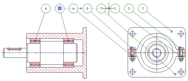 AUTODESK AUTOCAD MECHANICAL 2004 - Pour réorganiser les repères - 2