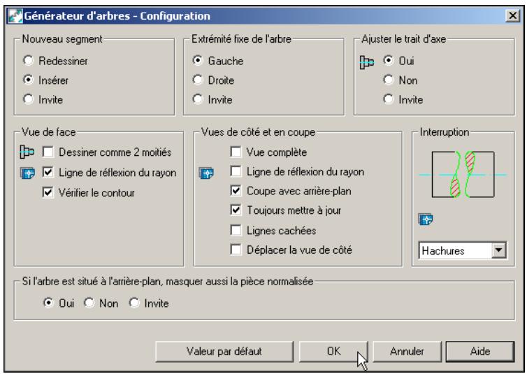AUTODESK AUTOCAD MECHANICAL 2004 - Pour lancer et configurer le générateur d'arbres - 3