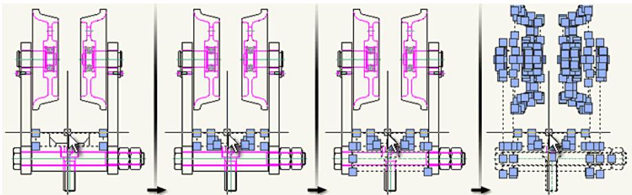 AUTODESK AUTOCAD MECHANICAL 2004 - A propos des modes de sélection - 2