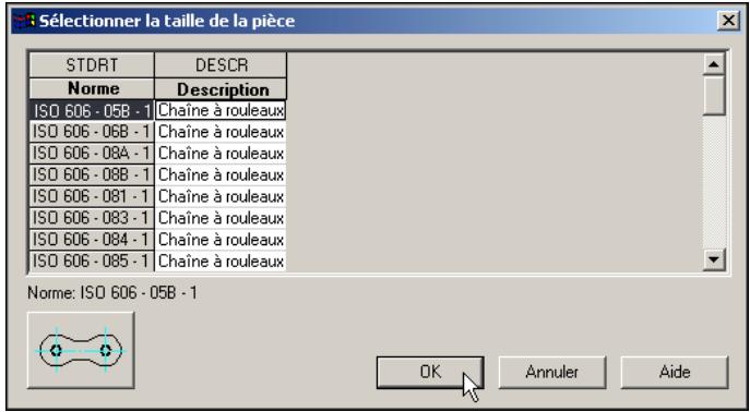 AUTODESK AUTOCAD MECHANICAL 2004 - Pour effectuer le calcul d'une longueur de chaîne - 3