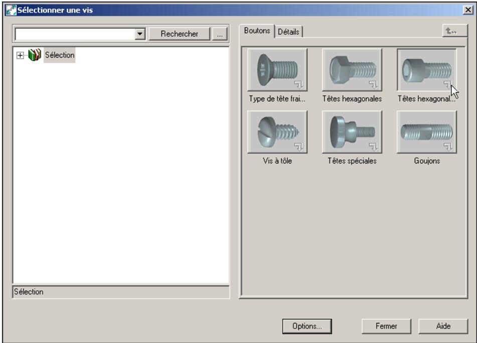 AUTODESK AUTOCAD MECHANICAL 2004 - Pour insérer un assemblage par vis - 3