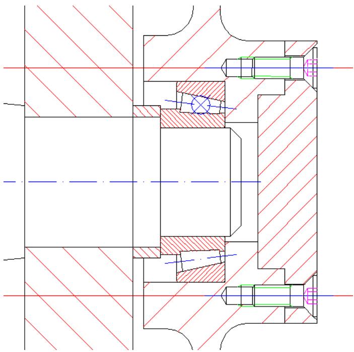 AUTODESK AUTOCAD MECHANICAL 2004 - Pour modifier un assemblage par vis qui n'est pas encore structure - 5