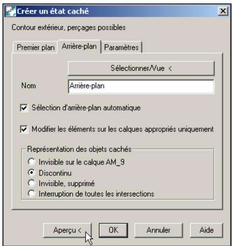 AUTODESK AUTOCAD MECHANICAL 2004 - Pour définiir une situation de masquage d'objects 2D - 1