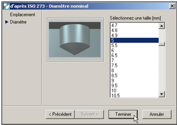 AUTODESK AUTOCAD MECHANICAL 2004 - Pour insérer un perçage - 4