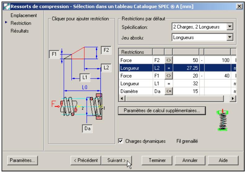AUTODESK AUTOCAD MECHANICAL 2004 - Pour calculer et selectionner un ressort - 2