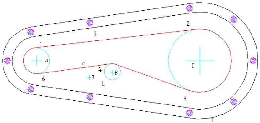AUTODESK AUTOCAD MECHANICAL 2004 - Pour optimiser la longueur de la chaine - 3